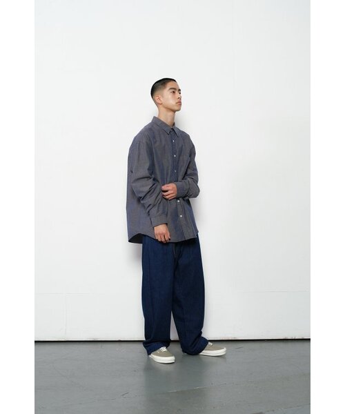 HORLISUN(ホーリーサン)の「Jane Denim Shirt Blue(シャツ/ブラウス・レディース・その他・LARGE/MEDIUM)」の9枚目の写真
