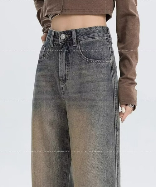 REBALANCE(リバランス)の「レトロストレートデニム(デニムパンツ・レディース・A・X-LARGE/LARGE/MEDIUM)」の3枚目の写真