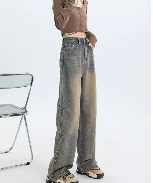 REBALANCE(リバランス)の「レトロストレートデニム(デニムパンツ・レディース・A・X-LARGE/LARGE/MEDIUM)」の6枚目の写真