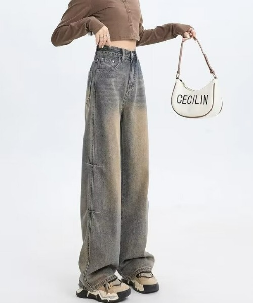 REBALANCE(リバランス)の「レトロストレートデニム(デニムパンツ・レディース・A・X-LARGE/LARGE/MEDIUM)」の7枚目の写真