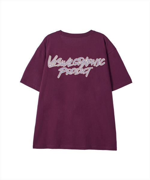 BY.L(バイエル)の「コンツアーグラフィティロゴ半袖Tシャツワイン(Tシャツ/カットソー・メンズ・その他・MEDIUM/LARGE/X-LARGE)」の1枚目の写真