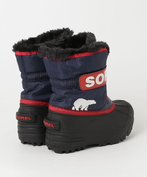 SOREL（ソレル）の「ソレル  チルドレンズ スノーコマンダー ブーツ（ブーツ・キッズ・ネイビー・16.0cm/17.0cm/18.0cm）」の2枚目の写真