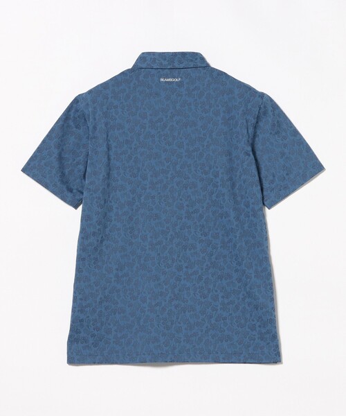 BEAMS GOLF(ビームスゴルフ)の「PURPLE LABEL / シャドーフラワー ジャカード ボタンダウンシャツ (接触冷感・吸水速乾・UVカット)(ポロシャツ・メンズ・ホワイト/ネイビー・MEDIUM/LARGE/X-LARGE/SMALL)」の19枚目の写真