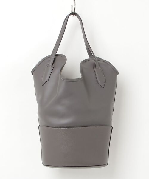 J&M Davidson(ジェイアンドエムデヴィッドソン)の「J&M DAVIDSON SMALL RAY BUCKET ジェイアンドエムデヴィッドソン スモールレイ バケット ショルダーバッグ(ショルダーバッグ・レディース・グレー系1/ブラック・FREE)」の20枚目の写真