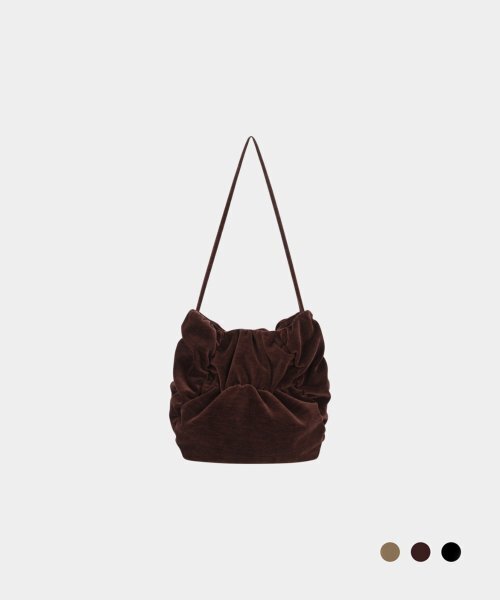 MARHEN.J(マルヘンジェイ)の「POPCORN TANGO(メッセンジャーバッグ・レディース・ブラック/ベージュ/ワイン・FREE)」の8枚目の写真