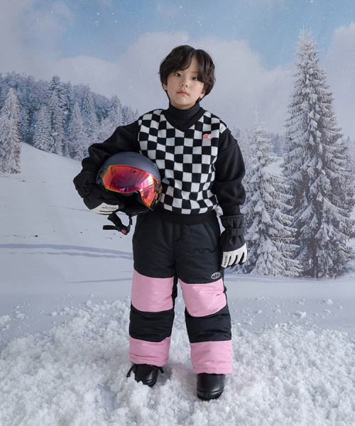 BERRYCLOSET(ベリークローゼット)の「ピクセルチェックベスト(ベスト・レディース・ブルー/ブラック×ホワイト・11号/13号/5号/17号/19号/7号/15号/09号)」の6枚目の写真