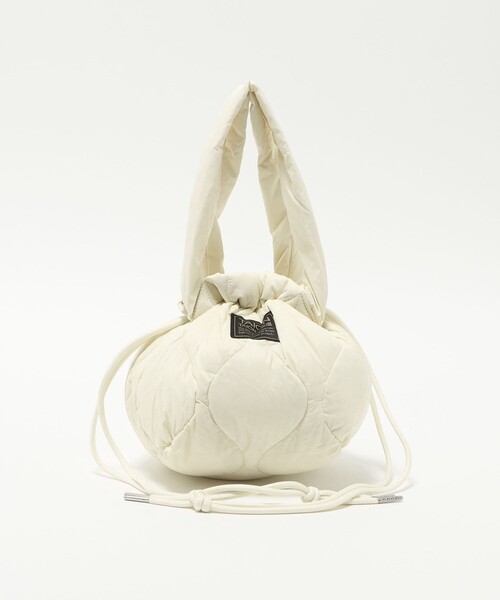 TAION（タイオン）の「＜TAION＞ソフトシェル S ダウン トートバッグ（トートバッグ・メンズ・オフホワイト/ケリーグリーン/ブラック・FREE）」の2枚目の写真