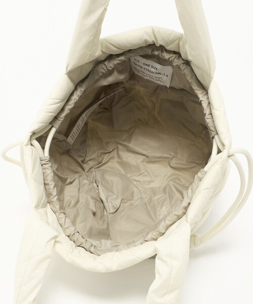 TAION（タイオン）の「＜TAION＞ソフトシェル S ダウン トートバッグ（トートバッグ・メンズ・オフホワイト/ケリーグリーン/ブラック・FREE）」の19枚目の写真
