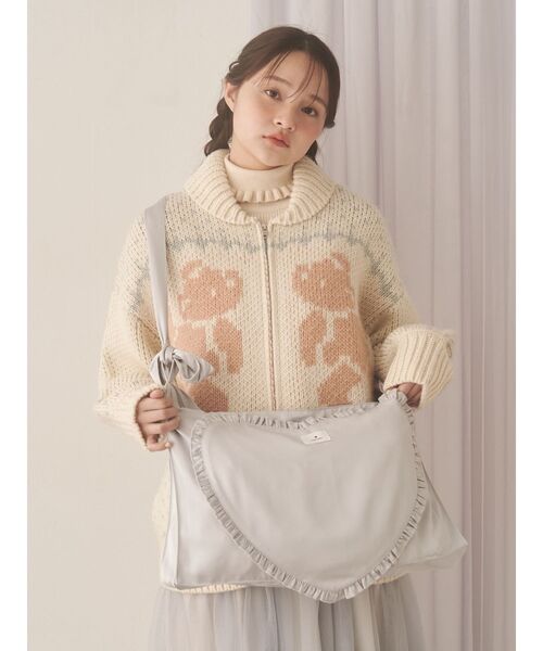 セール】フリルハートショルダーバッグ（ショルダーバッグ）｜merry