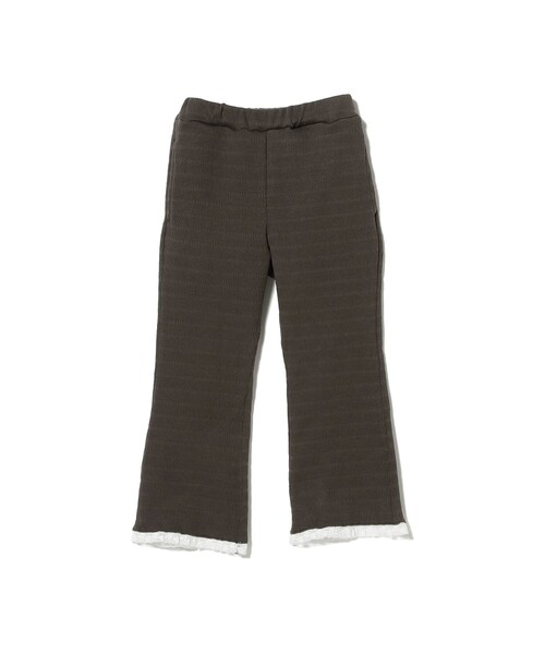こども ビームス（コドモビームス）の「裾レース フレア パンツ 2026SS（90～140cm）（その他パンツ・キッズ・チャコールグレー/サックスブルー・90/130/140/100/110/120）」の20枚目の写真
