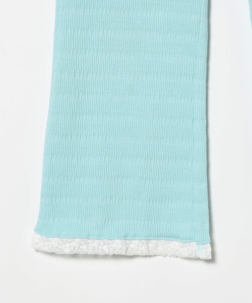 こども ビームス（コドモビームス）の「裾レース フレア パンツ 2026SS（90～140cm）（その他パンツ・キッズ・チャコールグレー/サックスブルー・90/130/140/100/110/120）」の8枚目の写真