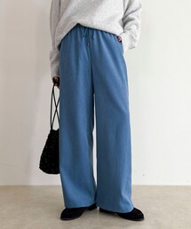 fredy emue | シルキーウォームセミワイドイージーパンツ(その他パンツ)