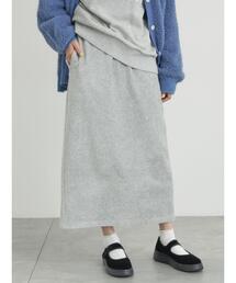 Samansa Mos2 | カットコーデュロイナロースカート(スカート)