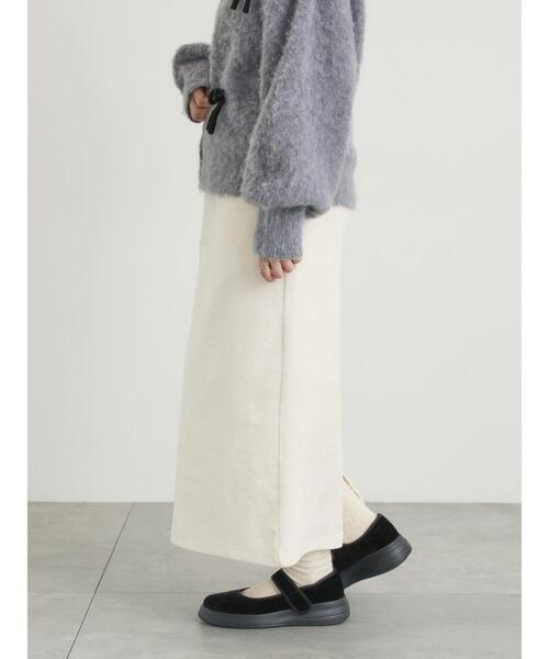 Samansa Mos2(サマンサ モスモス)の「カットコーデュロイナロースカート(スカート・レディース・クリーム/グレー/ブラック・F)」の14枚目の写真