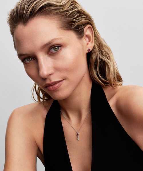 PANDORA（パンドラ）の「エレベイテッド ハート キー コリエ ネックレス（ネックレス・レディース・シルバー・45cm）」の7枚目の写真