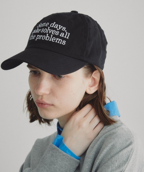 Auntie Rosa Holiday（アンティローザホリデー）の「somedayシシュウロゴCAP（キャップ・レディース・ブラウン/アイボリー/ブラック・FREE）」の14枚目の写真