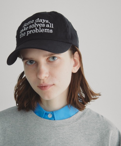 Auntie Rosa Holiday（アンティローザホリデー）の「somedayシシュウロゴCAP（キャップ・レディース・ブラウン/アイボリー/ブラック・FREE）」の12枚目の写真