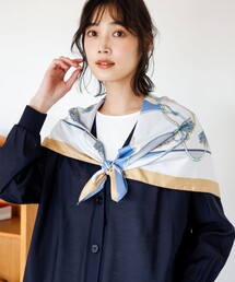 ANY SIS（エニィスィス）の「【WEB・一部店舗限定】大判チェーン スカーフ（バンダナ/スカーフ）」