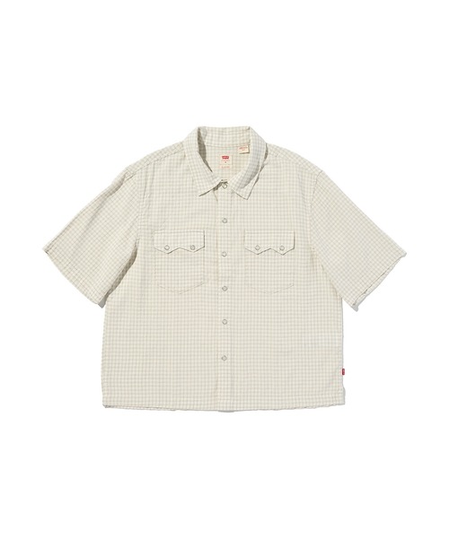 Levi's(リーバイス)の「Levi's/リーバイス ショートスリーブ ボックスウエスタンシャツ(シャツ/ブラウス・メンズ・ホワイト・XL/L/M/S)」の4枚目の写真