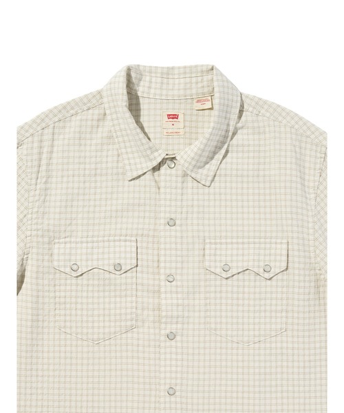 Levi's(リーバイス)の「Levi's/リーバイス ショートスリーブ ボックスウエスタンシャツ(シャツ/ブラウス・メンズ・ホワイト・XL/L/M/S)」の6枚目の写真