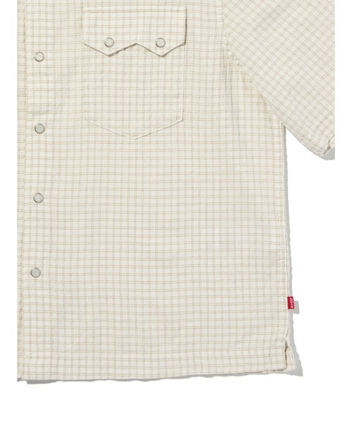 Levi's(リーバイス)の「Levi's/リーバイス ショートスリーブ ボックスウエスタンシャツ(シャツ/ブラウス・メンズ・ホワイト・XL/L/M/S)」の8枚目の写真