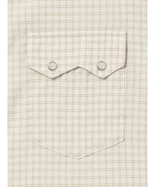 Levi's(リーバイス)の「Levi's/リーバイス ショートスリーブ ボックスウエスタンシャツ(シャツ/ブラウス・メンズ・ホワイト・XL/L/M/S)」の9枚目の写真