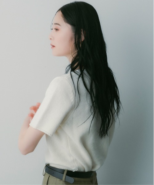 SERENO(セレーノ)の「ウールニットプルオーバー(ニット/セーター・レディース・ホワイト/ダークブラウン/ベージュ/グレー・ONESIZE)」の16枚目の写真