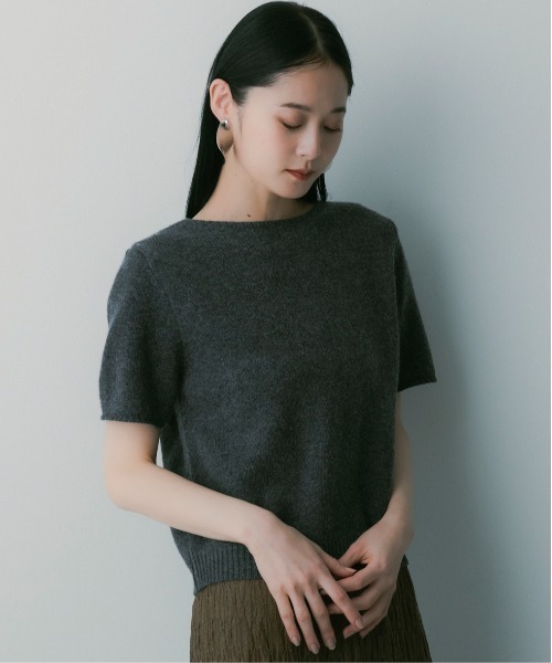 SERENO(セレーノ)の「ウールニットプルオーバー(ニット/セーター・レディース・ホワイト/ダークブラウン/ベージュ/グレー・ONESIZE)」の20枚目の写真