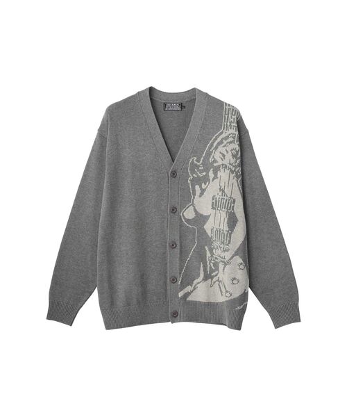 ヒステリックグラマー 目隠しガール　カーディガン 楽天市場】HYSTERIC GLAMOUR SEE NO EVILジャカード ショール