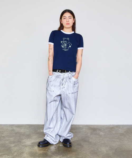 LMCの「WM ベア リンガー TEE ネイビー(Tシャツ/カットソー・レディース・その他・S/M)」の2枚目の写真