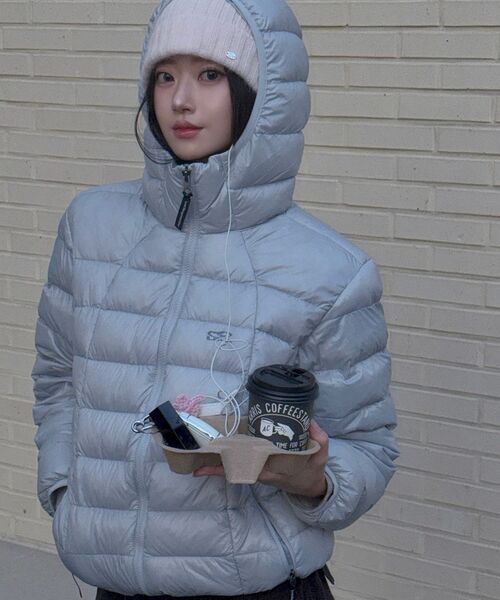 LMCの「OVAL GLOBE LIGHT WEIGHT HOODED DOWN JACKET black（ダウンジャケット/コート・レディース・その他・M/L/S/XL）」の16枚目の写真