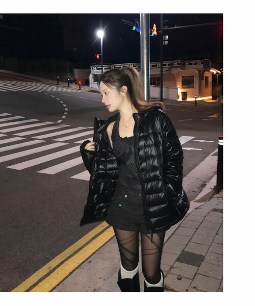 LMCの「OVAL GLOBE LIGHT WEIGHT HOODED DOWN JACKET black（ダウンジャケット/コート・レディース・その他・M/L/S/XL）」の20枚目の写真