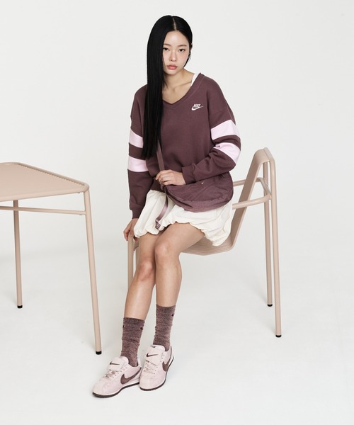 NIKE（ナイキ）の「ナイキ コルテッツ テキスタイル ウィメンズシューズ / Nike Cortez Textile Women's Shoes IQ3624-667 Silt Red（スニーカー・レディース・ピンク系その他2・26/25.5/22.5/22/25/24.5/24/23.5/23）」の3枚目の写真