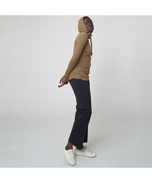 ATHPLATFORM(アスプラットフォーム)の「AW32TL06 ボンネット 2 in 1 トップス_ベージュ(Tシャツ/カットソー・レディース・その他・FREE)」の6枚目の写真