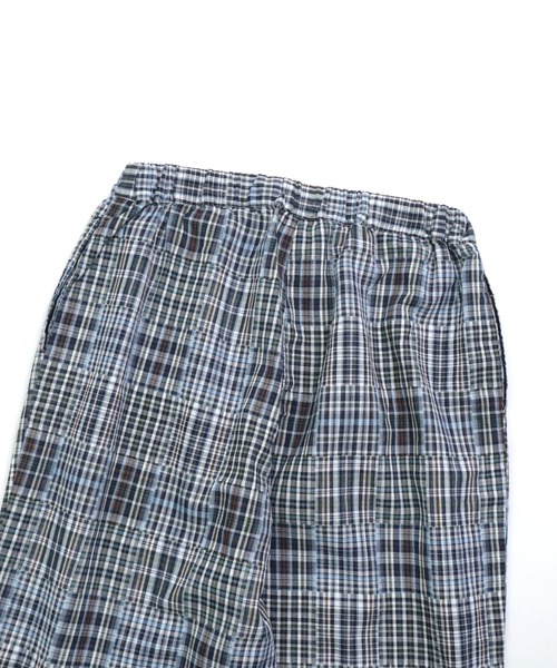 prit（プリット）の「[prit] パッチワークチェック二重織り タックイージーパンツ（その他パンツ・レディース・ブルー系その他/ブラック系その他・FREE）」の20枚目の写真