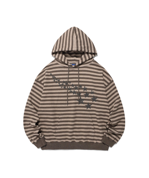 ISTKUNST（イストクンスト）の「SHOOTING STAR ST HOODIE_BEIGE(IK2FFMM409A)（パーカー・レディース・ベージュ・S/M/L）」の2枚目の写真