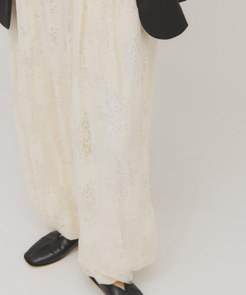 KBF(ケイビーエフ)の「2WAYレースパンツ(その他パンツ・レディース・ブラック/アイボリー・ONE)」の13枚目の写真