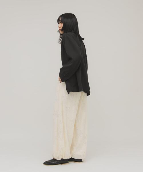 KBF(ケイビーエフ)の「2WAYレースパンツ(その他パンツ・レディース・ブラック/アイボリー・ONE)」の15枚目の写真