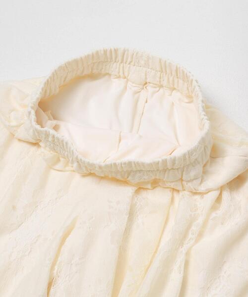 KBF(ケイビーエフ)の「2WAYレースパンツ(その他パンツ・レディース・ブラック/アイボリー・ONE)」の4枚目の写真