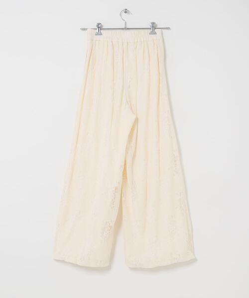 KBF(ケイビーエフ)の「2WAYレースパンツ(その他パンツ・レディース・ブラック/アイボリー・ONE)」の7枚目の写真