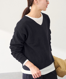 FRAMeWORK | カベイトVネックニット(ニット/セーター)