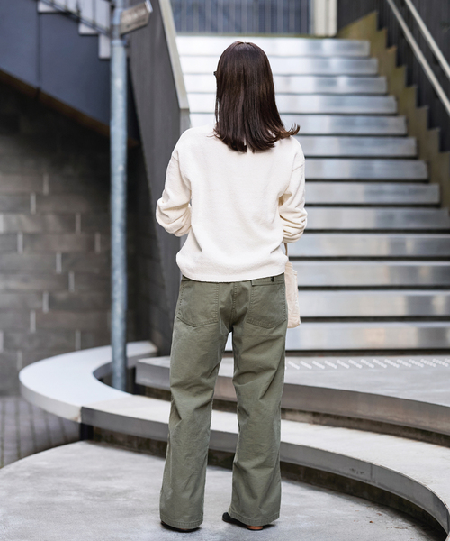 FRAMeWORK（フレームワーク）の「カベイトVネックニット（ニット/セーター・レディース・ホワイト系その他/ブラック/バーガンディー/レッド・FREE）」の17枚目の写真