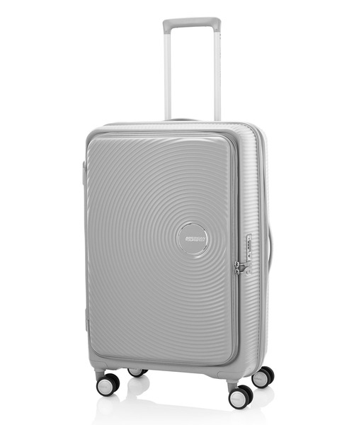 AMERICAN TOURISTER(アメリカンツーリスター)の「アメリカンツーリスター CURIO スピナー75 EXP ブックオープニング クールグレー(スーツケース/キャリーバッグ・メンズ・グレー・L)」の1枚目の写真