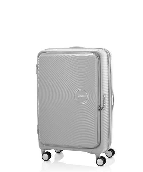 AMERICAN TOURISTER(アメリカンツーリスター)の「アメリカンツーリスター CURIO スピナー75 EXP ブックオープニング クールグレー(スーツケース/キャリーバッグ・メンズ・グレー・L)」の2枚目の写真