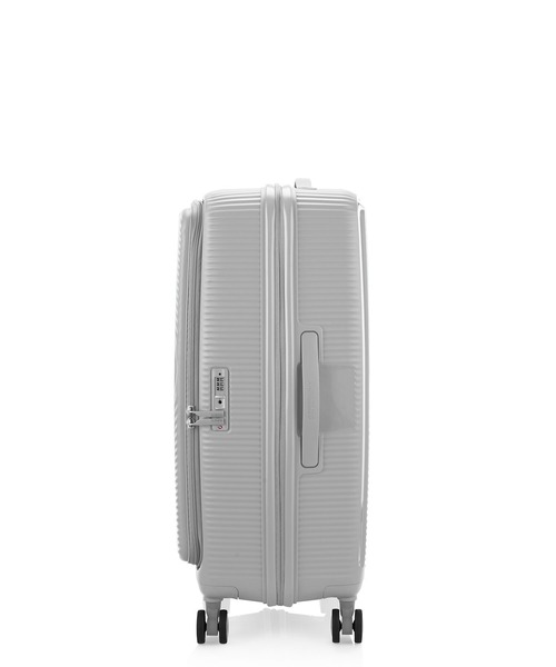 AMERICAN TOURISTER(アメリカンツーリスター)の「アメリカンツーリスター CURIO スピナー75 EXP ブックオープニング クールグレー(スーツケース/キャリーバッグ・メンズ・グレー・L)」の4枚目の写真