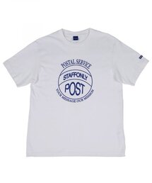 STAMP-FRONT TEE (WHITE)