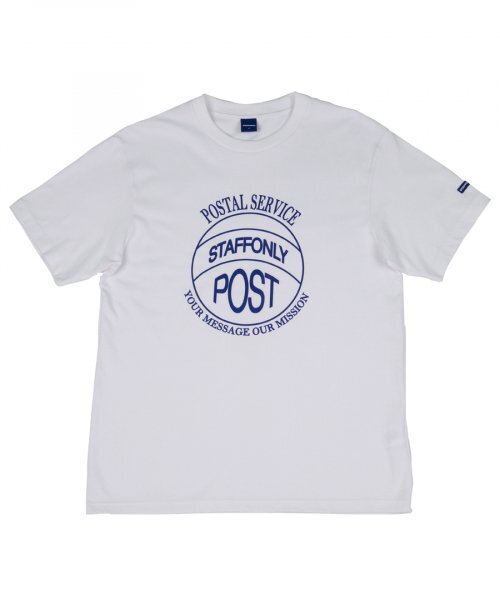 STAFF ONLY(スタッフオンリー)の「STAMP-FRONT TEE (WHITE)(Tシャツ/カットソー・レディース・その他・M/L)」の1枚目の写真