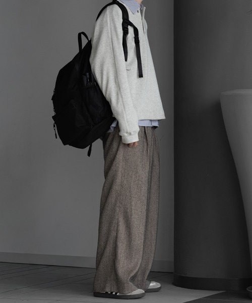 RUUBON（ルーボン）の「【RUUBON】airy regular collar shirt /エアリーレギュラーカラーシャツ/ストライプ（シャツ/ブラウス・メンズ・ホワイト系1・L/M/S）」の6枚目の写真