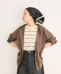 イエナラブークル　IENA LA BOUCLE TA/P  楊柳フリルブラウス IENA LA BOUCLE（イエナラブークル）の「IENA LA BOUCLE 楊柳フリル
