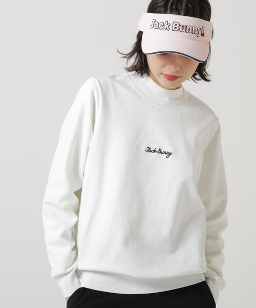 Jack Bunny クルーネックニットプルオーバー L（2）ライム 正規品